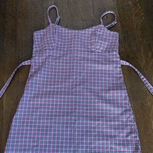 brandy melville plaid dress